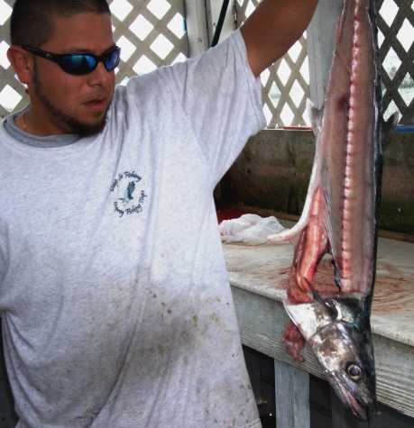 Mate with Filleted Kingfish
