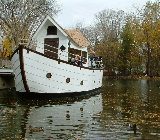 Edmonton Zoo Boat by Sheree Zielke