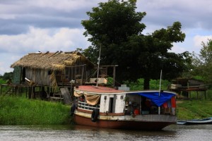 Amazonian home near Santarem, Brazil